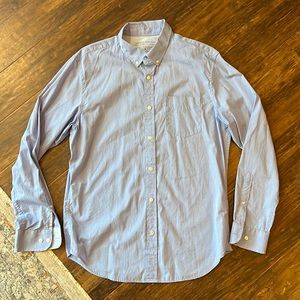 Banana Republic Stretch Poplin Button Up Shirt